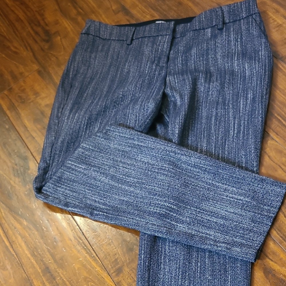 Express Blue Ankle Pants